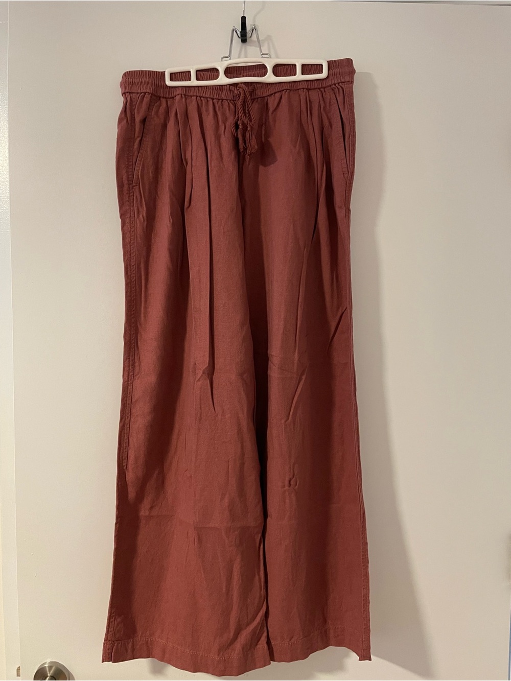Ann Taylor Weekend Wide Leg linen pants - Size M